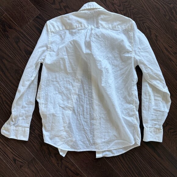 GAP Linen-blend button-down shirt - Picture 5 of 5